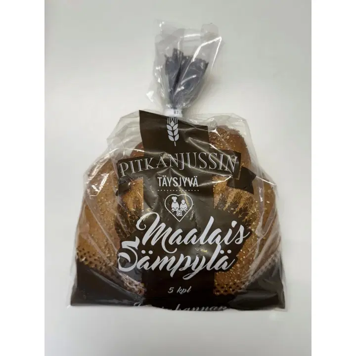 Jussinhannan Leipä pitkänjussin maalaissämpylä 5 kpl 325 g