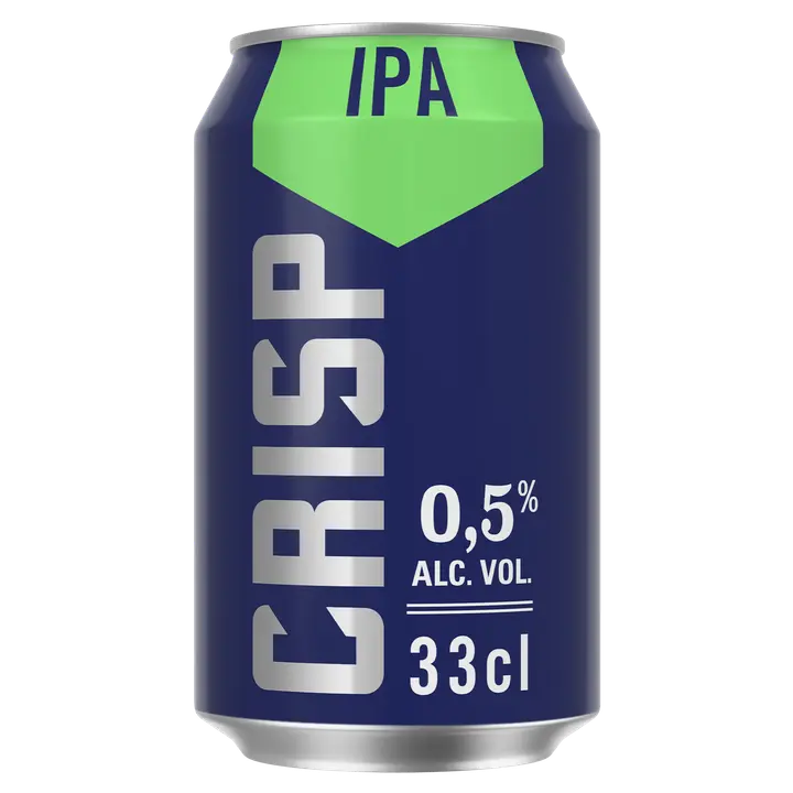 Crisp  alkoholiton IPA olut 0,5 % tölkki 0,33 L