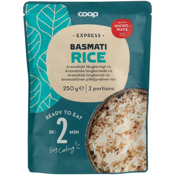Coop express basmatiriis 250g