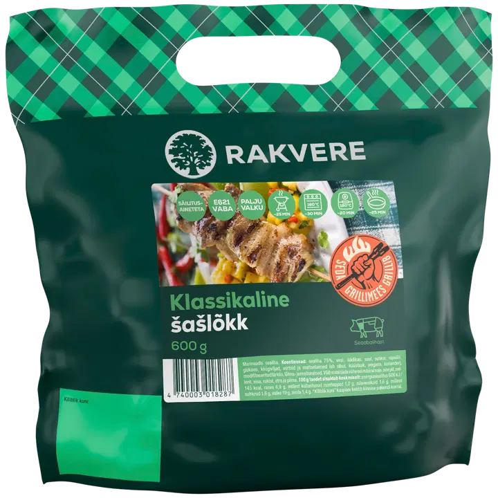 Rakvere Klassikaline šašlõkk 600 g