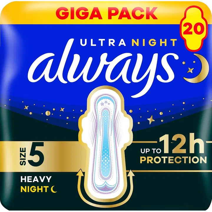 Always Ultra Secure Night Extra S5 with wings terveysside
