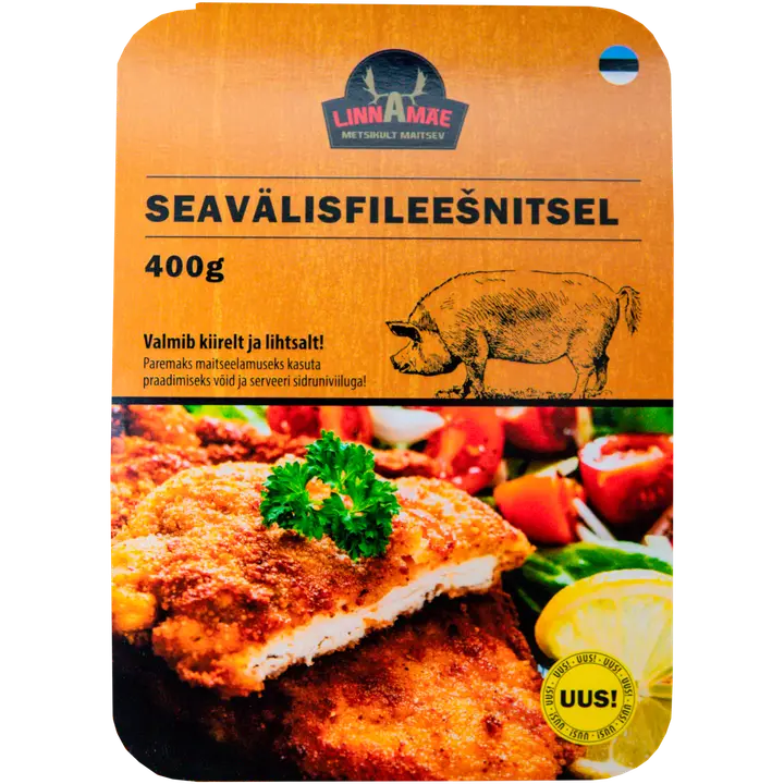 Linnamäe Seavälisfileešnitsel 400 G