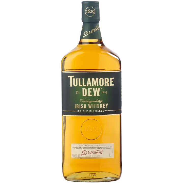 Tullamore Dew Irish Whisky 40%vol 1L