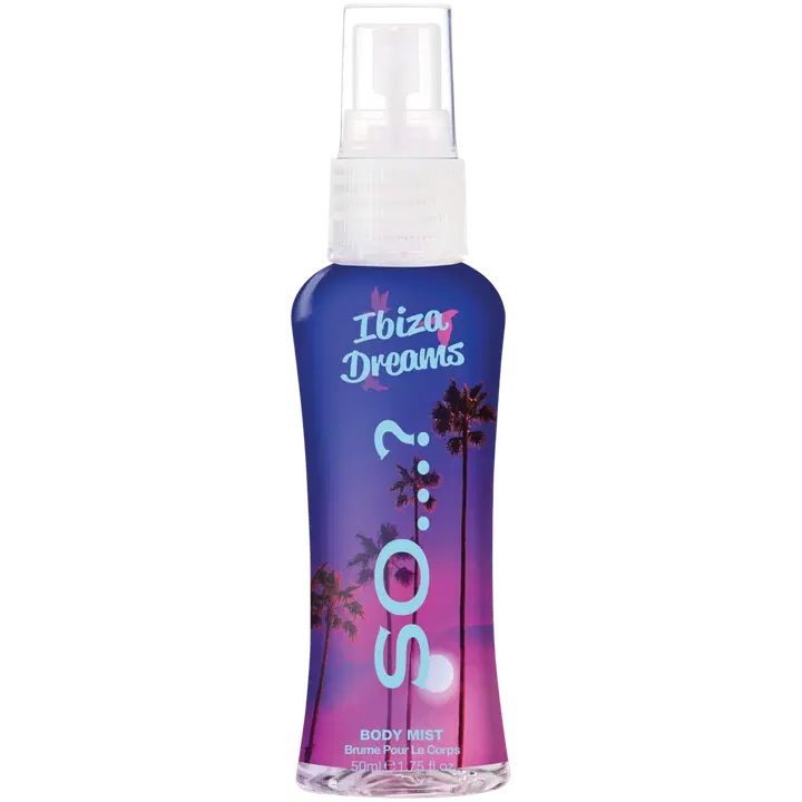 SO…? Body Mist Vartalosuihke Ibiza Dreams 50 ml