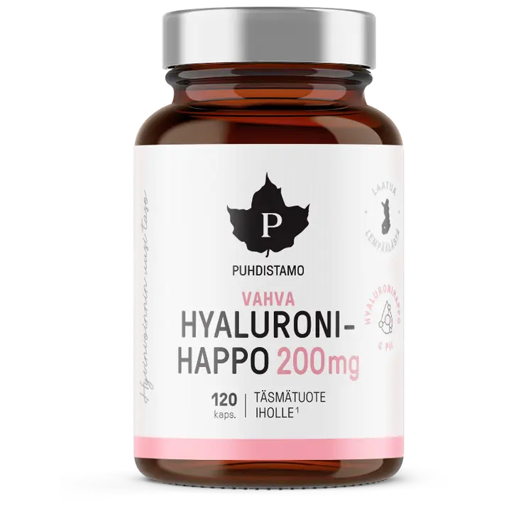 Puhdistamo Vahva Hyaluronihappo 120 kaps