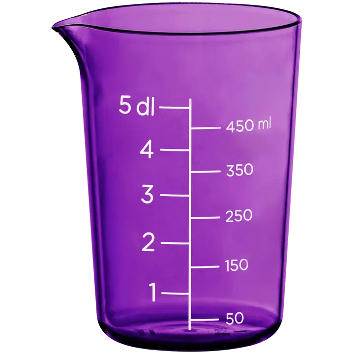 Mõõtekann 0,5 l lilla