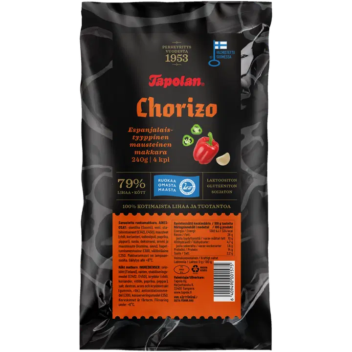 Tapola Chorizo 240 g