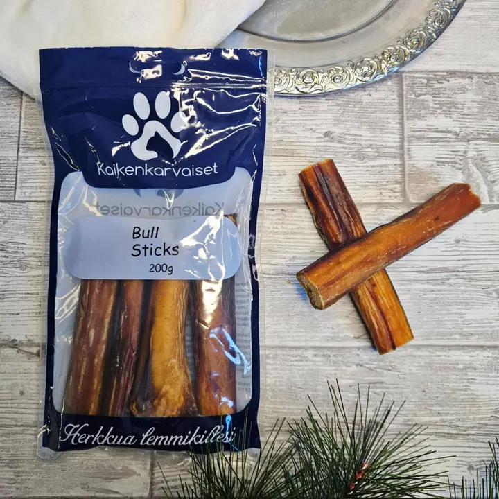 Kaikenkarvaiset Bull sticks 200g