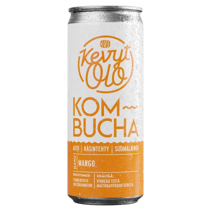 KevytOlo Kombucha Mango 0,33 l fit tlk