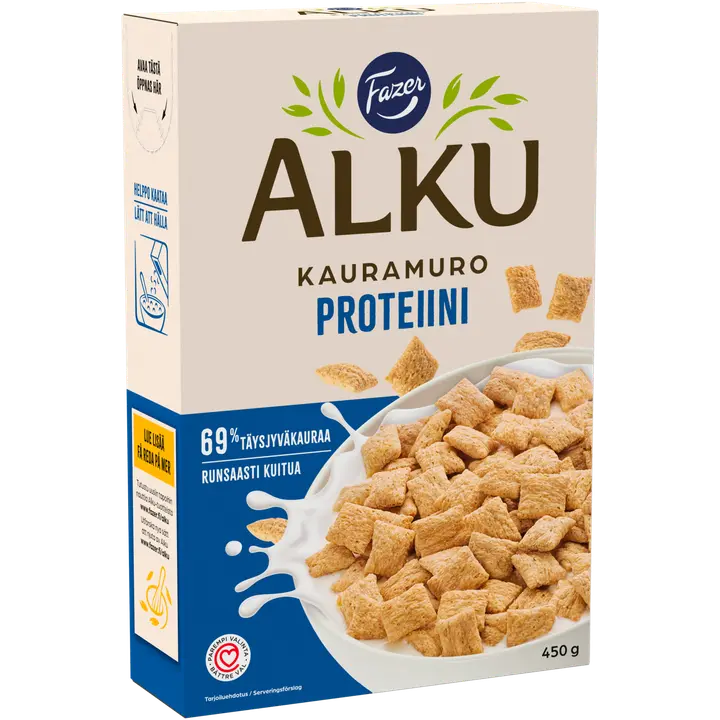 Fazer Alku Proteiini kauramuro 450 g