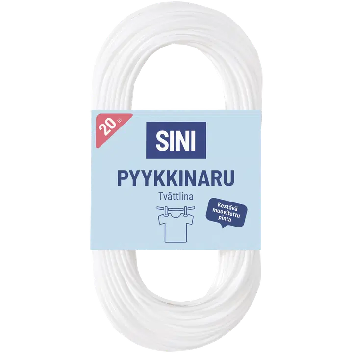 Sini pyykkinaru 20m