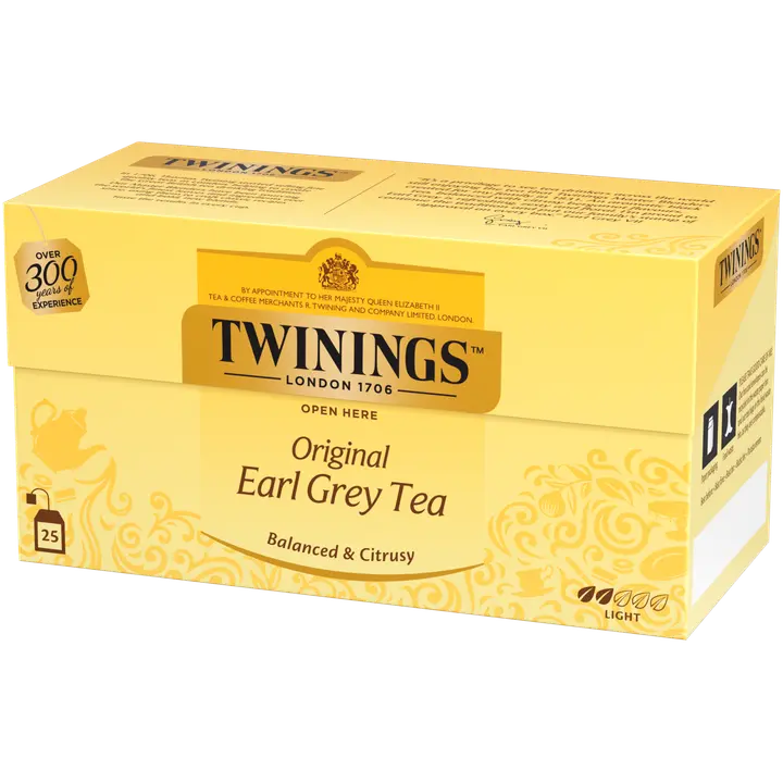 Twinings 25x2g Earl Grey tee