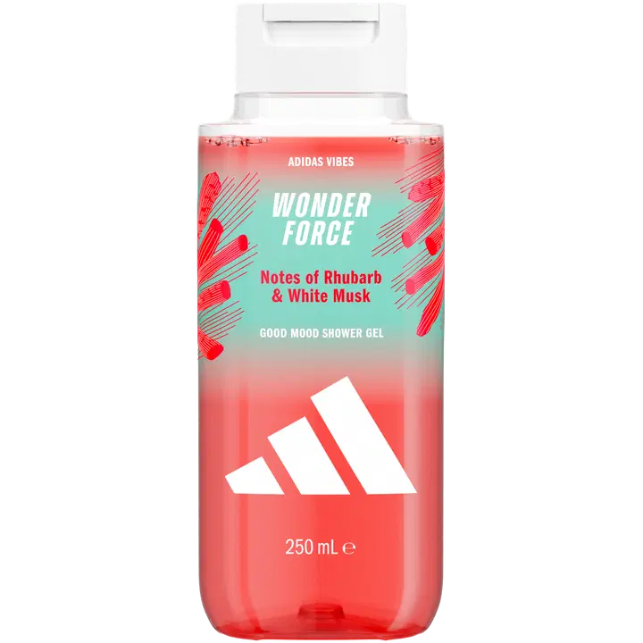 Adidas Vibes Wonder Force Showergel 250 ml, suihkugeeli miehille