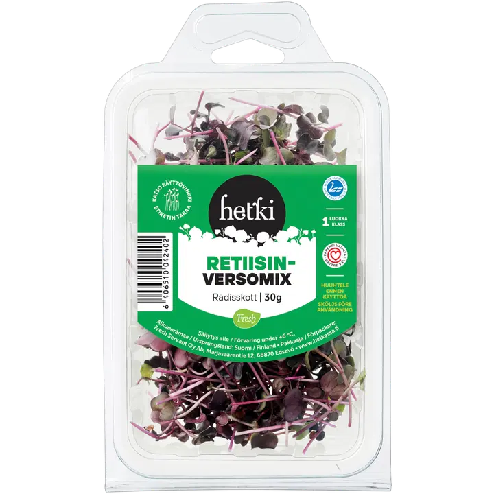Fresh Hetki Retiisiverso mix 30g