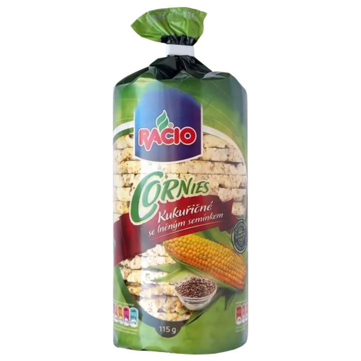 Racio Cornies linaseemnetega maisileivad 115 g