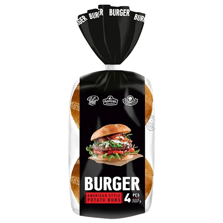 Leibur Burgerikukkel Potato 320 G
