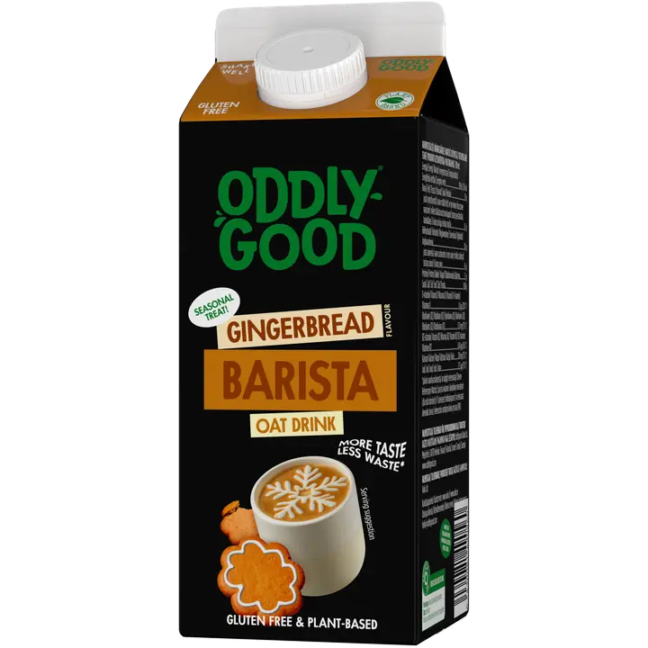 Oddlygood® Barista kaurajuoma piparkakku 0,75 l ESL gluteeniton
