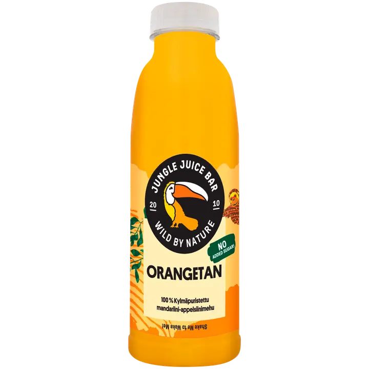 Jungle Juice Bar kylmäpuristettu mehu 500ml Orangetan KMP