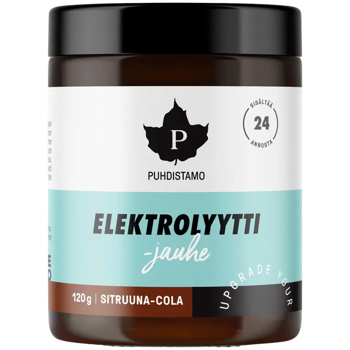 Puhdistamo Elektrolyyttijauhe Sitruuna-Cola 120 g