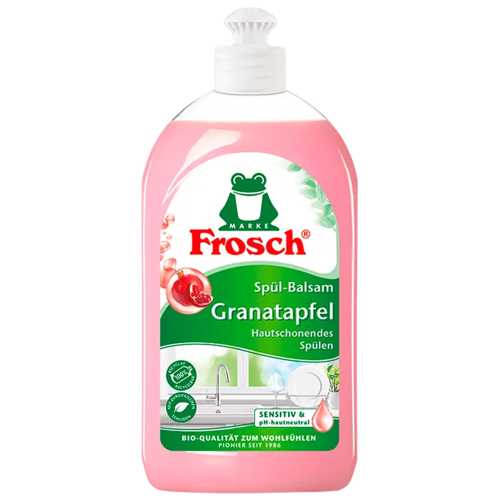 Nõudepesupalsam Frosch granaatõun 500ml