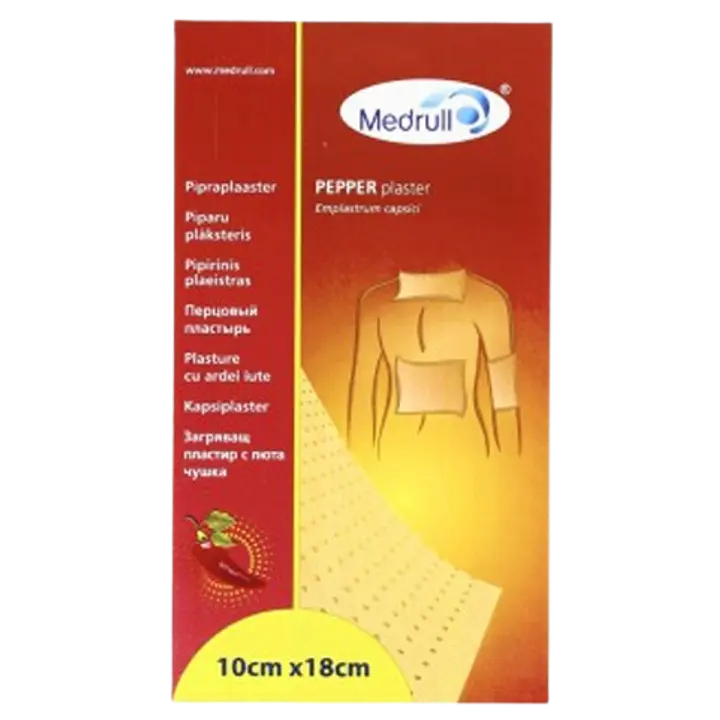 Medrull pipraplaaster 9 g 10 X 18 Cm