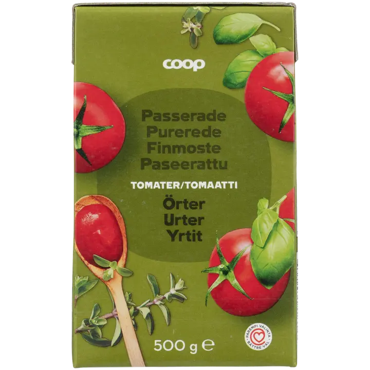 Coop paseerattu tomaatti yrtit 500 g