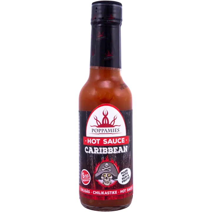 Poppamies Hot Sauce Caribbean chilikastike 150ml