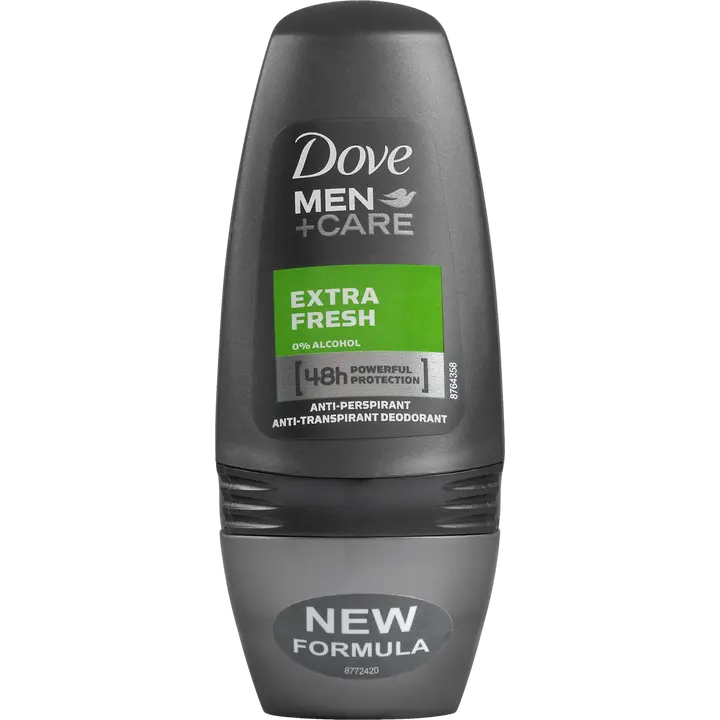 Dove Men+Care Extra Fresh Antiperspirantti Deodorantti Roll-on Miehille 48 h suoja 50 ml