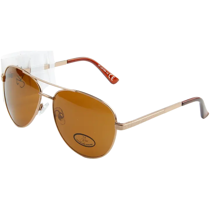 Kost päikeseprillid unisex kuldne