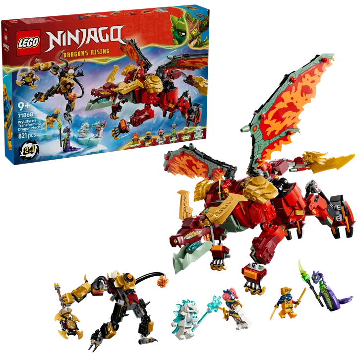 LEGO® Ninjago 71868 Wyldfyres omvandlingsbara robotdrake