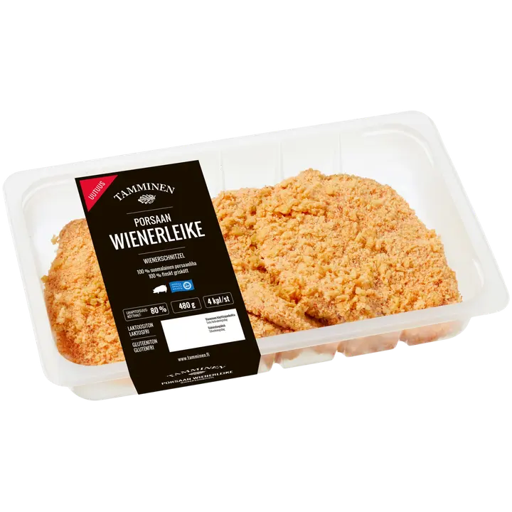 Tamminen porsaan wienerleike 480g