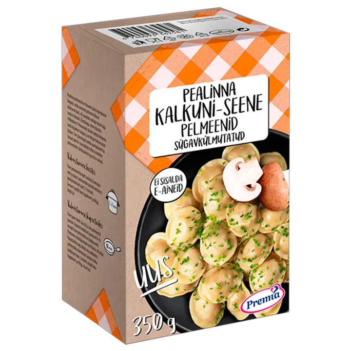 Pealinna kalkuni-seene pelmeenid, 350 g