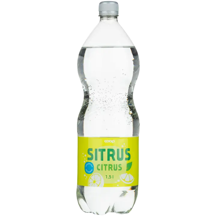 Coop sitrus sokeriton virvoitusjuoma 1,5l