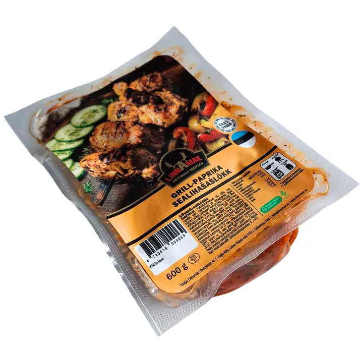 Linnamäe Grill-paprika sealihašašlõkk 600g