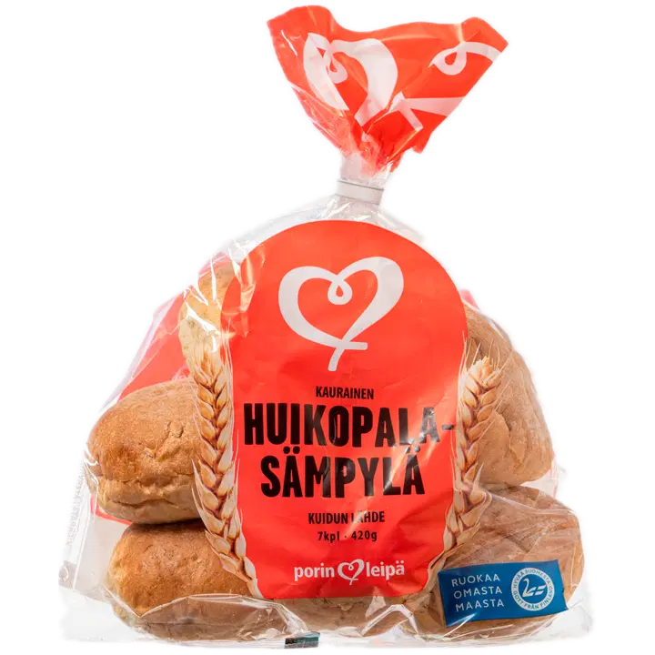 Porin Leipä Huikopalasämpylä 7kpl/420g