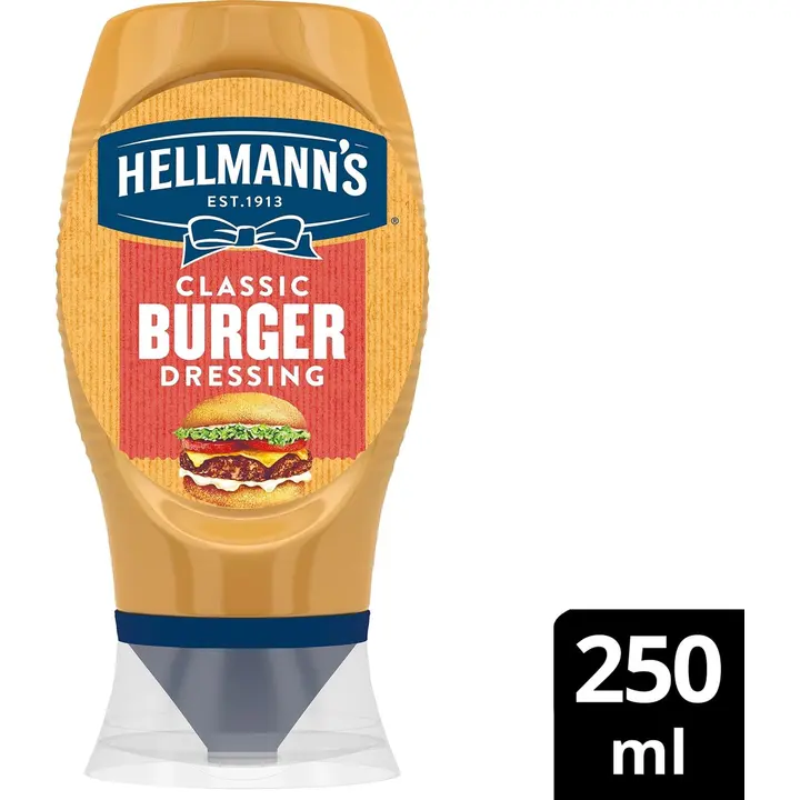 Hellmann's Classic Burger Kastike Vegetaarinen 250 ml