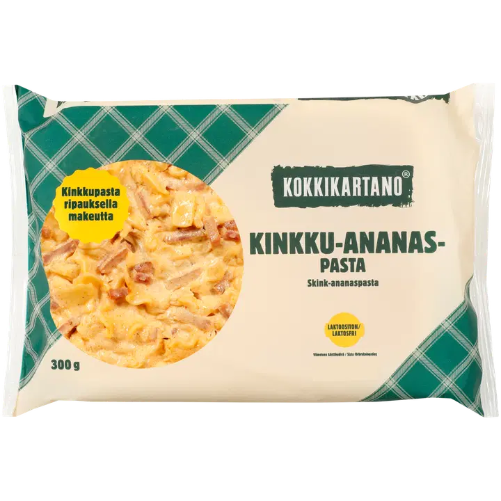 Kokkikartano Kinkku-ananaspasta 300g