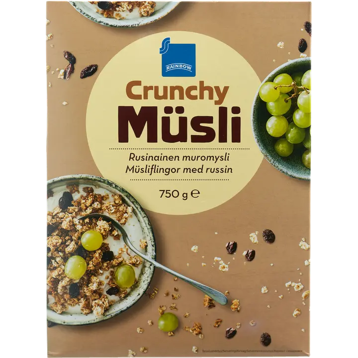 Krõbe müsli rosinatega 750 g