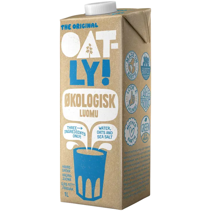 Oatly Kaurajuoma Luomu 1L