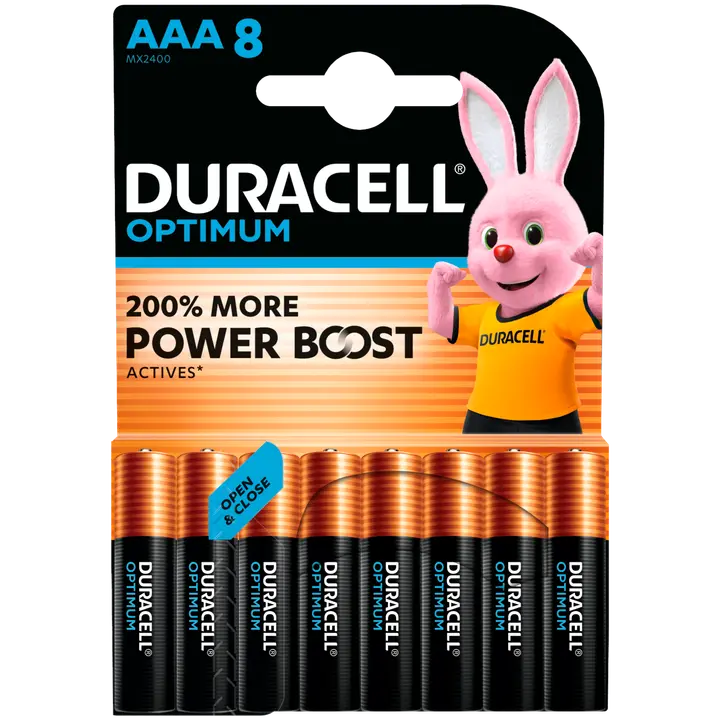 Duracell Optimum paristo AAA 8KP
