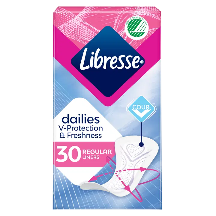 LIBRESSE Regular pikkuhousunsuoja 30 kpl