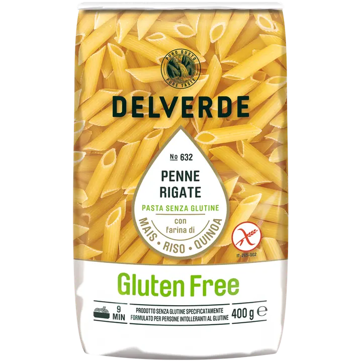 Delverde gluteenivaba penne nr 632