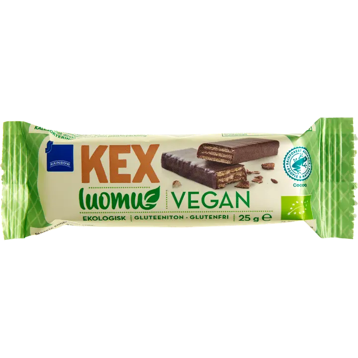Rainbow vegaaninen keksipatukka luomu 25g