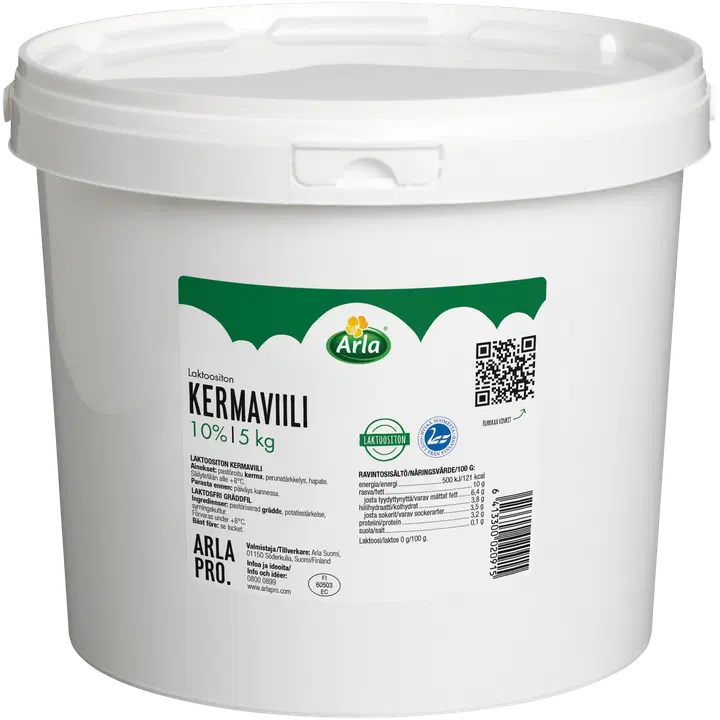 Arla Pro Kermaviili 10% 5 kg laktoositon