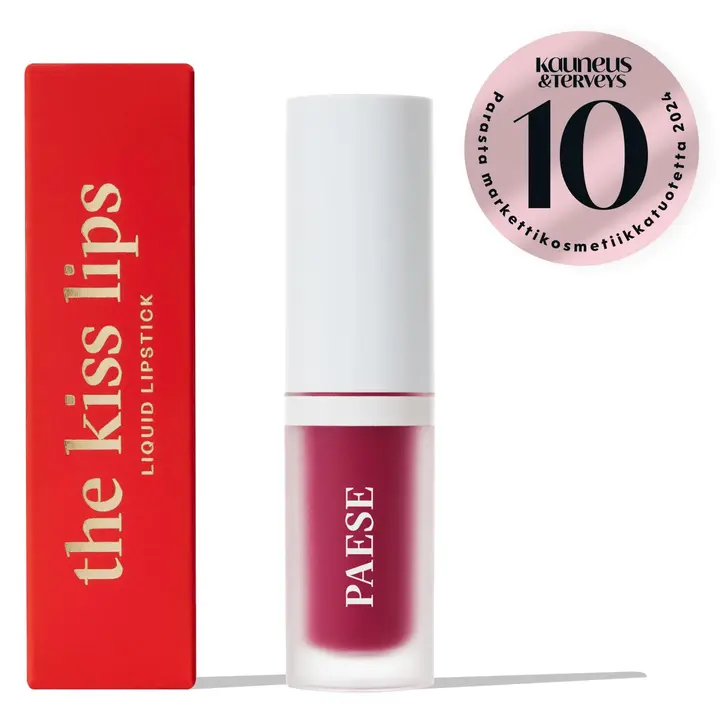 Paese The Kiss Lips huulipuna nestemäinen 05 raspberry red