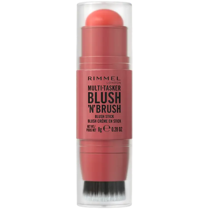 Rimmel Multitasker Blush 'n' Brush 8 g 250 Coral Dust, poskipuna