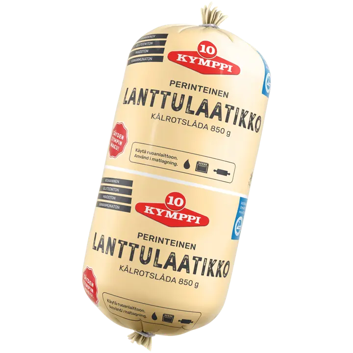 Kymppi Lanttulaatikkomassa 850 g raakapakaste