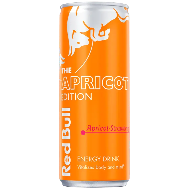 Red Bull aprikoos-maasikas energiajook 250ml