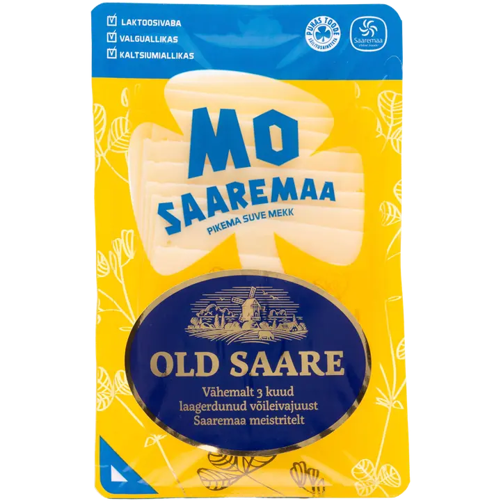 Mo Saaremaa Old Saare juust 3 kuud, viilutatud, 150 g