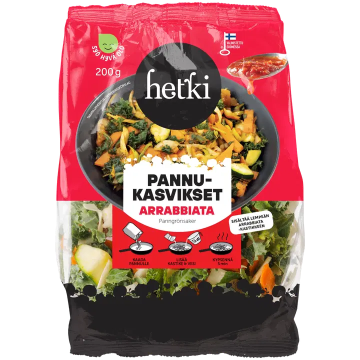 Fresh Hetki Arrabbiata Pannukasvikset 200 g
